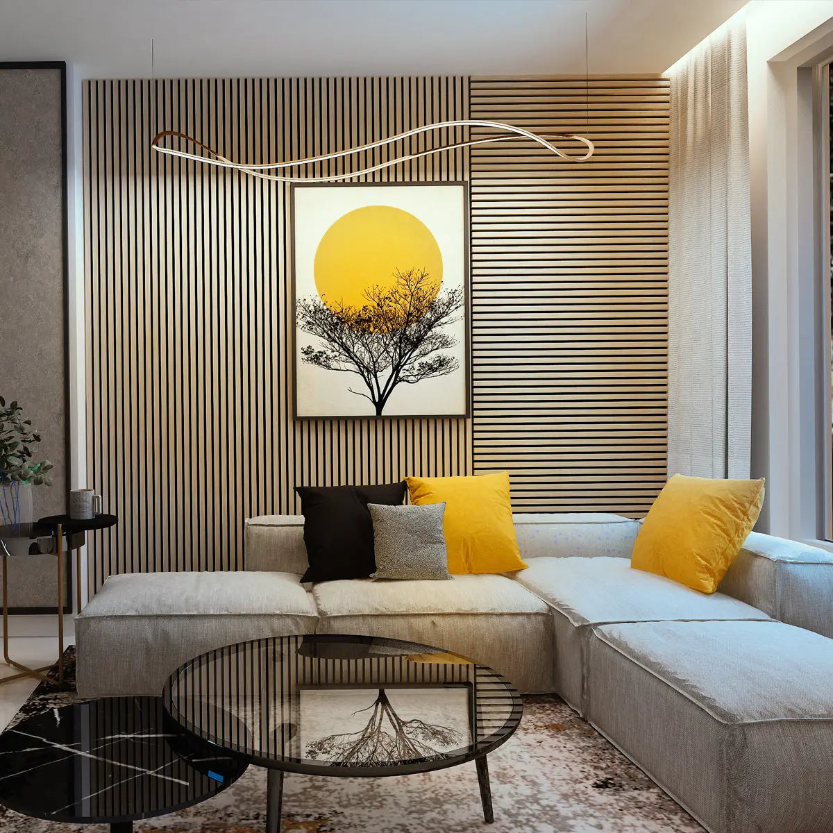 Acoustic white oak LuxeLayer