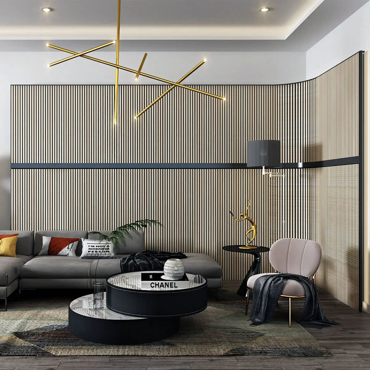 Acoustic smoke LuxeLayer