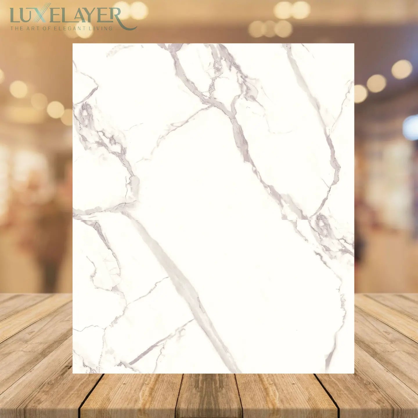 Calcutta Marble LuxeLayer