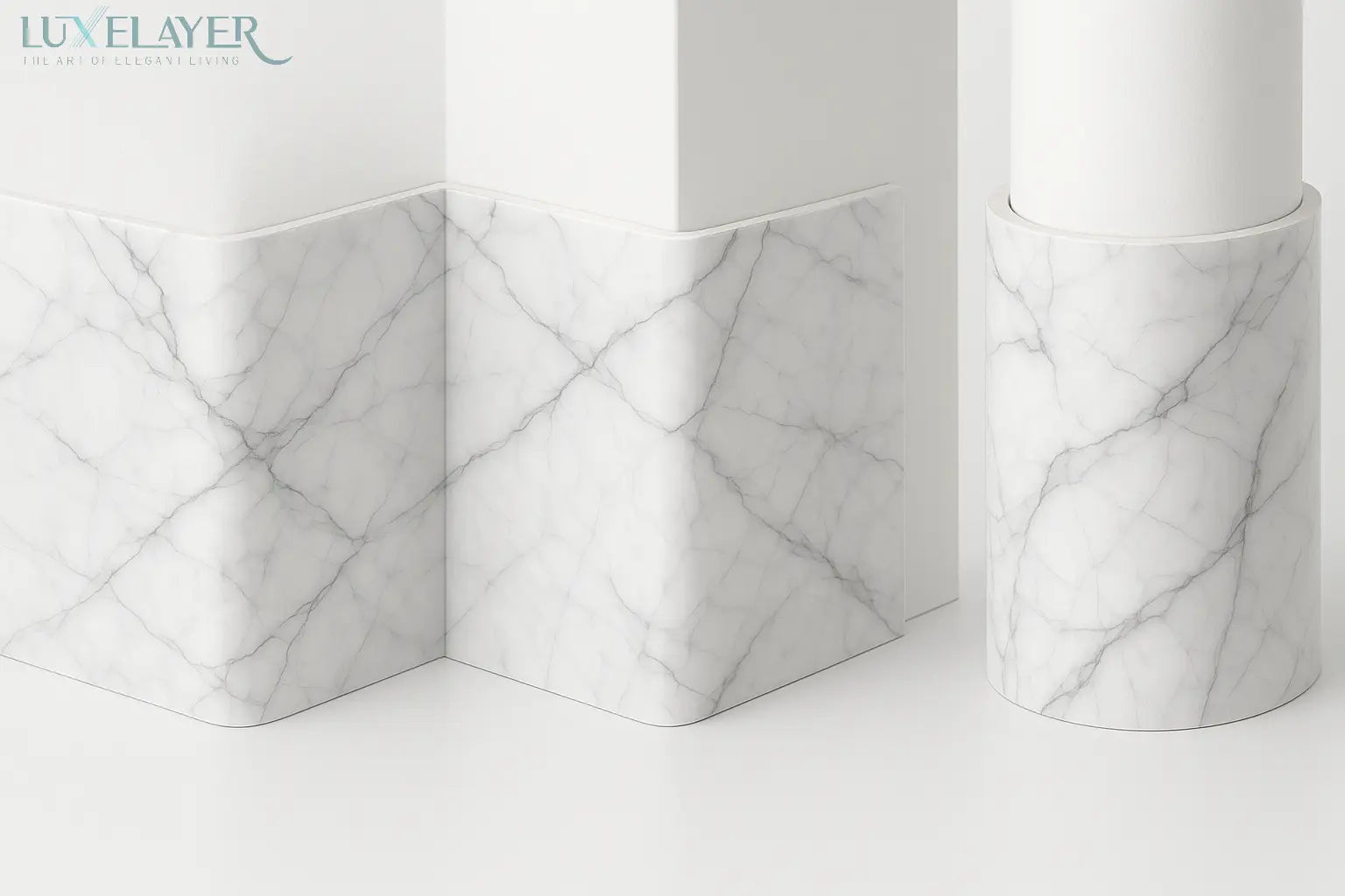 Calcutta Marble LuxeLayer