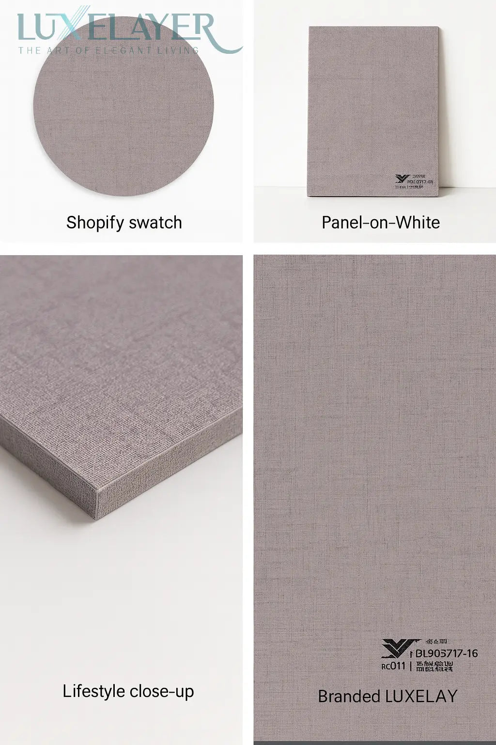 Linen Mist Fabric LuxeLayer