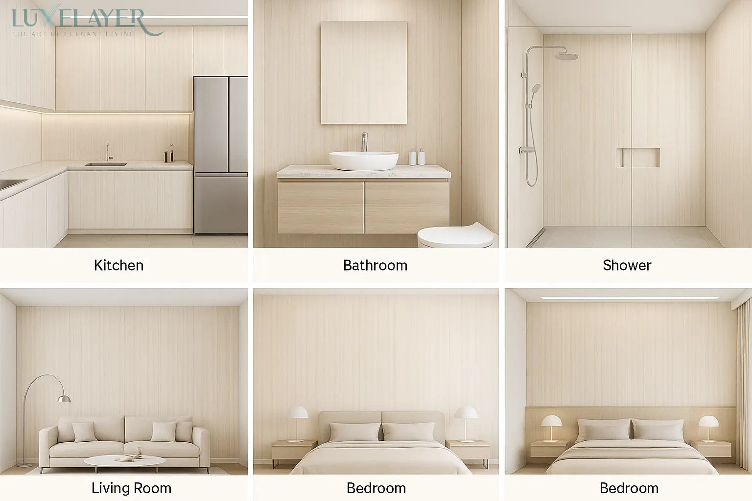 Nordic Linen Oak LuxeLayer